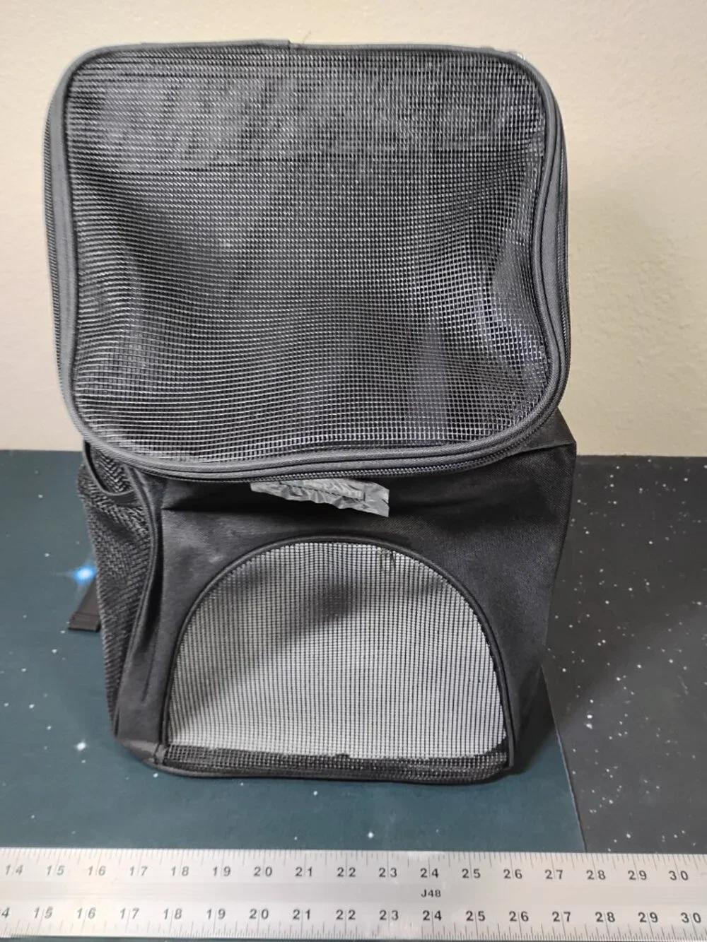 PetAmi Pet Carrier Backpack Black For Small Dogs Cats Travel Hiking Comfort
